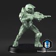 Pose-8.jpg 1:48 Scale Halo 3 Master Chief Miniatures - 3D Print Files