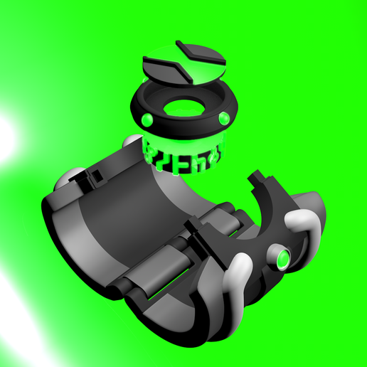 💍 オムニトリックス（ベン10オムニバース）STL・ STL ファイル（3D