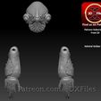 Ackbar2.jpg Admiral Ackbar Head Sculpt 3D Print File - A Star Wars Collector's Dream