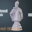 king.png MEDIEVAL CHESS 3D PRINT