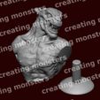 wolf-2-piezas.jpg werewolf bust stl