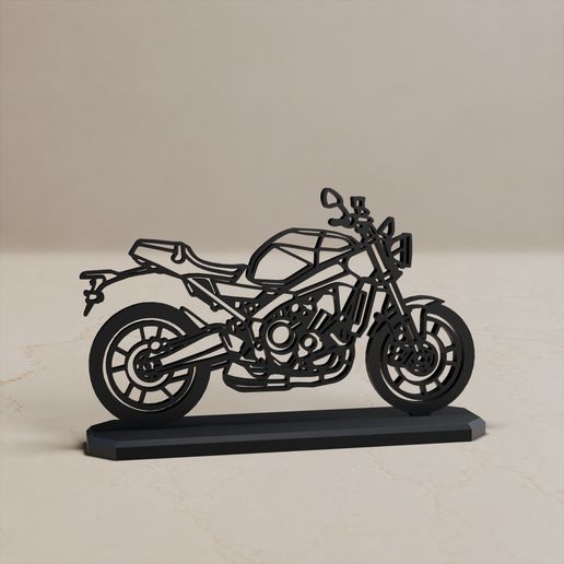 YAMAHA XSR900 MOTORCYCLE MODELL STAND DECOR