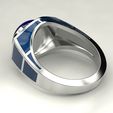 Ring-R2D2-9.jpg STL file Ring with enamel R2D2・3D print design to download