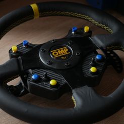 Datei STL DTM-Rad für Thrustmaster T300 🚗・Design für 3D-Drucker zum  herunterladen・Cults