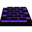 BW_Void-Cover-3.png Void Edition Brick Wall Keychain [4cm x 4cm x 8mm] - Low Poly Voxel Multi-Colour (.3mf) by BloccLab