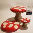Mushroom-Table-Pic2.jpg Tabletop Toadstool - Cottagecore Fungi Mushroom Table for Home and Office