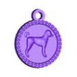 jammi-REL6.stl Poodle Keychain