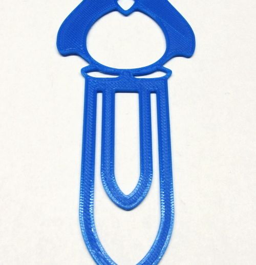 Bookmarks for books - paper clips - 3D model önizlemesi