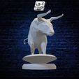 Slayt2.jpg Angry Looking Bull - Low Poly - Bust - Excellent Design - Decor