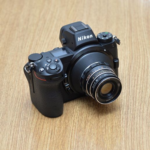Industar 61 f2.8 52mm.jpg STL-Datei Adapter for Leica L39 M39 lenses to Nikon Z cameras herunterladen • 3D-druckbares Design, vintagelens
