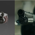 Shotgun-end-hoop-comparison.png Scream 6 Ghost face's Shotgun