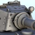 11.jpg Fichier STL Panzer VI Tiger II Königstiger (Henschel turret) - WW2 German Flames of War Bolt Action 15mm 20mm 25mm 28mm 32mm・Objet imprimable en 3D à télécharger, Hartolia-Miniatures