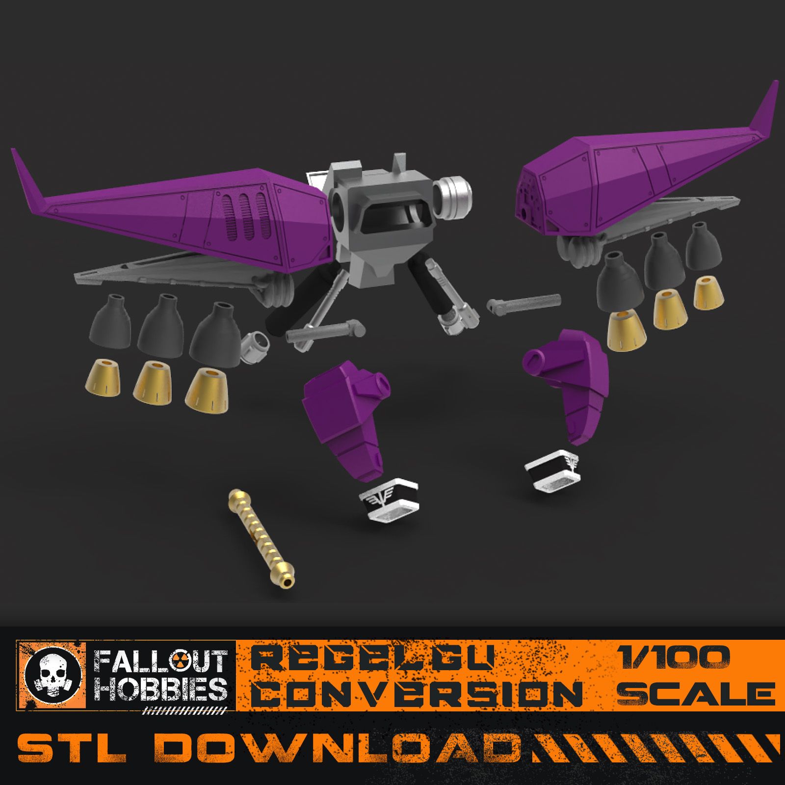 FOH-Regelgu-Product-Images-2.jpg Datei 3D ReGelGu-Konvertierungsdateien im Maßstab 1/100・Design für 3D-Drucker zum herunterladen, FalloutHobbies