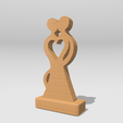 Shapr-Image-2024-02-10-120151.png Heart as One, Man Woman Kiss Sculpture, Love Statue, Forever Eternal Love Couple In Love Figurine