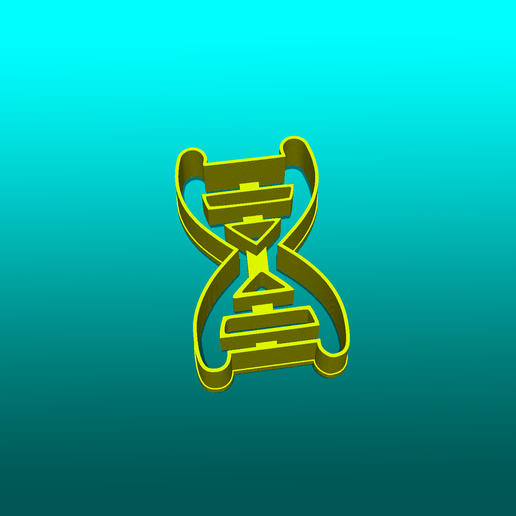 dna.png Cortador de bolachas com ADN impresso em 3D, desenho .STL para impressoras 3D - Aventura de pastelaria e guloseimas únicas