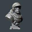 sarge_bust_01.jpg STL file "Sarge" - An Eastman Original・3D printer design to download