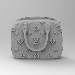 untitled.271.jpg Archivo STL Bolso Jarrón Louis Vuitton Impresión 3D Modelo de impresión 3D・Modelo para descargar e imprimir en 3D