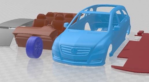 Mercedes Benz R Class 2011 Printable Car
