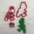 tortuga-mario.jpg STL-Datei Schildkröte Koopa Paratroopa Schildkröte Stempelausstecher Super Mario Bross・Design für 3D-Drucker zum herunterladen