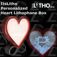 272702897_524406845457612_3314513320830961610_n.png Fichier STL Itslitho Heart Lithophane Box・Design imprimable en 3D à télécharger