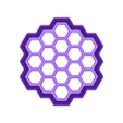 8mm.stl HONEYCOMB COOKIE CUTTERS SET - 5 Sizes