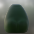 back.png Thick Avocado with a Booty