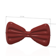 bow_tie_03 v3-d21.png bow tie elegant form cosplay masquerade male female decoration 3d-print and cnc
