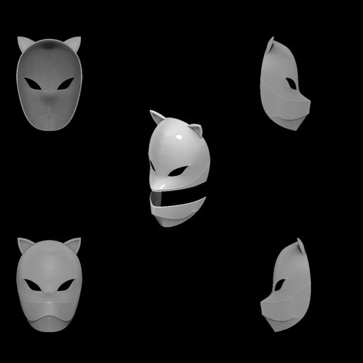 kakashi anbu mask template
