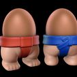 Sumo-Egg-Cup.jpg Sumo Egg Cup (Easy print and Easy Assembly)