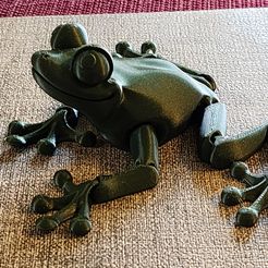 Cute Flexi Print-in-Place Grenouille