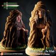 1.jpg The Witch - Character sculpt for 3D printing and rpg games