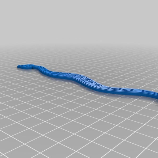 STL file Snake Swizzle Stick・Model to download and 3D print・Cults