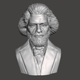 Frederick-Douglass-1.png Modèle 3D de Frederick Douglass - Fichier STL de haute qualité pour l'impression 3D (UTILISATION PERSONNELLE)