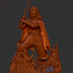 Screenshot_169.png OBJ-Datei Rengoku Dämonenjägerin・3D-Druck-Idee zum Herunterladen
