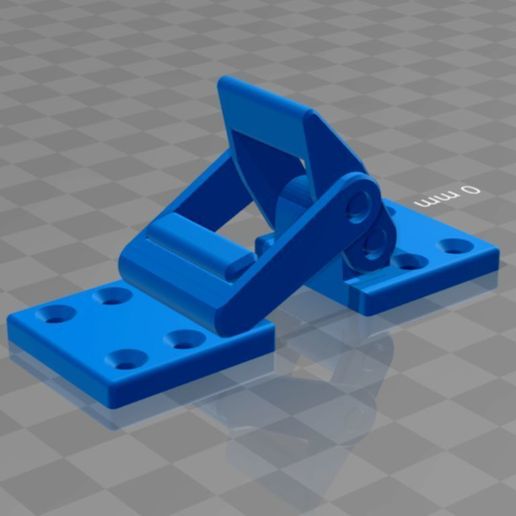 Latch+toggle+lock+samesize+BIG - 3D model önizlemesi