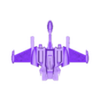 Ship-T10-Attack-Config.stl FASA Bird of Prey and Derivatives: Star Trek starship parts kit expansion #5