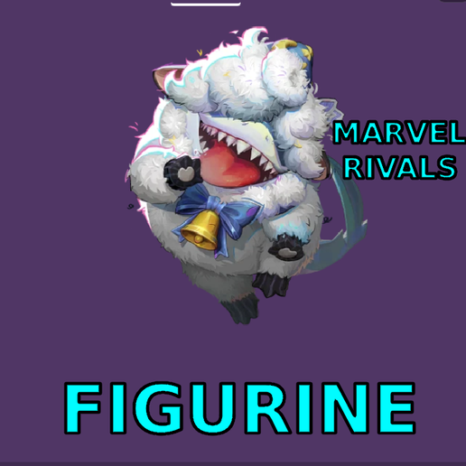 Figurine jeff The land shark In the Sheep's Clothing, Costume Marvel Rivals Clothed Custom Figurine Holiday GIft