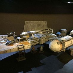 y1.jpg Fichier STL gratuit Aile Y (échelle de la légion de la guerre des étoiles)・Modèle imprimable en 3D à télécharger