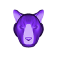 PantherHead.STL Panther Head 3D printing