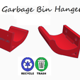 Garbage-bin-hanger.png HD Garbage & Recycling  bin Hanger