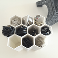 Capture d’écran 2018-05-18 à 11.59.09.png Archivo STL gratuito Gestión de cables Colmena・Objeto imprimible en 3D para descargar