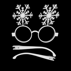 Snowflake-glasses.png Snowflake glasses / ice glasses