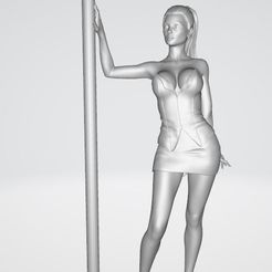 1.jpg FIGURINE Sexy girl JANY 3D printing model