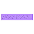 haval logo_obj.obj haval logo