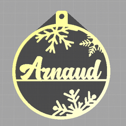 ARNAUD.png Christmas bauble Arnaud