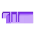Side bays_SimRC_body_compatible_v1.stl SCX30 Side Bay Widen for Bigger battery