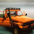 IMG_6623.jpg TOYOTA LAND CRUISER LC75 RC PICK UP TRUCK 1 TO 16 WPL SCALE 3D PRINT MODEL