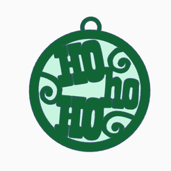 ho-ho.png ho ho ho christmas ornament