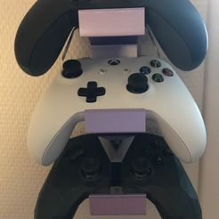 Controller Wall Mount 1.jpg Fichier STL gratuit Support mural pour contrôleur de jeu vidéo・Objet pour impression 3D à télécharger