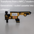 2.png Transformable Cassette Blaster for Transformers Figures